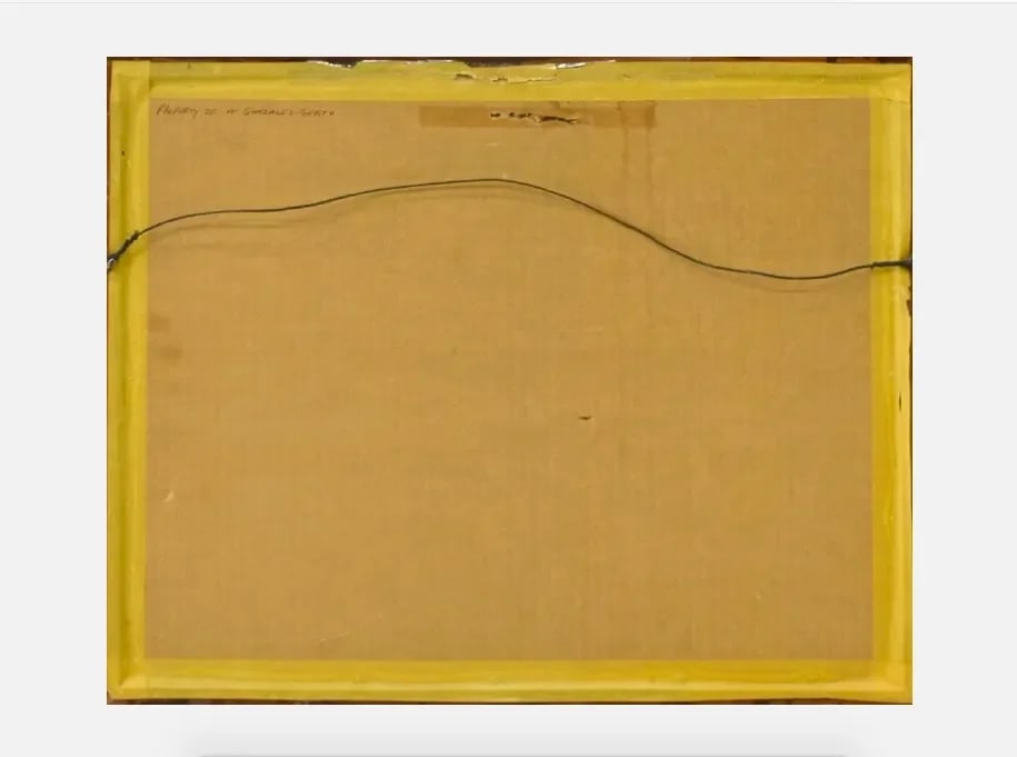 1960s Vintage C. Michel Original Signed Crayon on Paper Drawing - 5