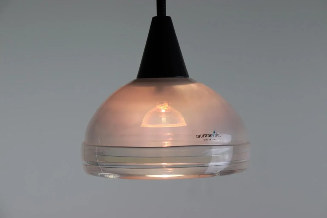 Rosanna Toso Mid-Century Modern Pendant Lamp - 5