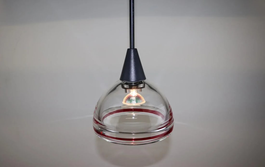 Rosanna Toso Mid-Century Modern Murano Pendant Lamp - 11