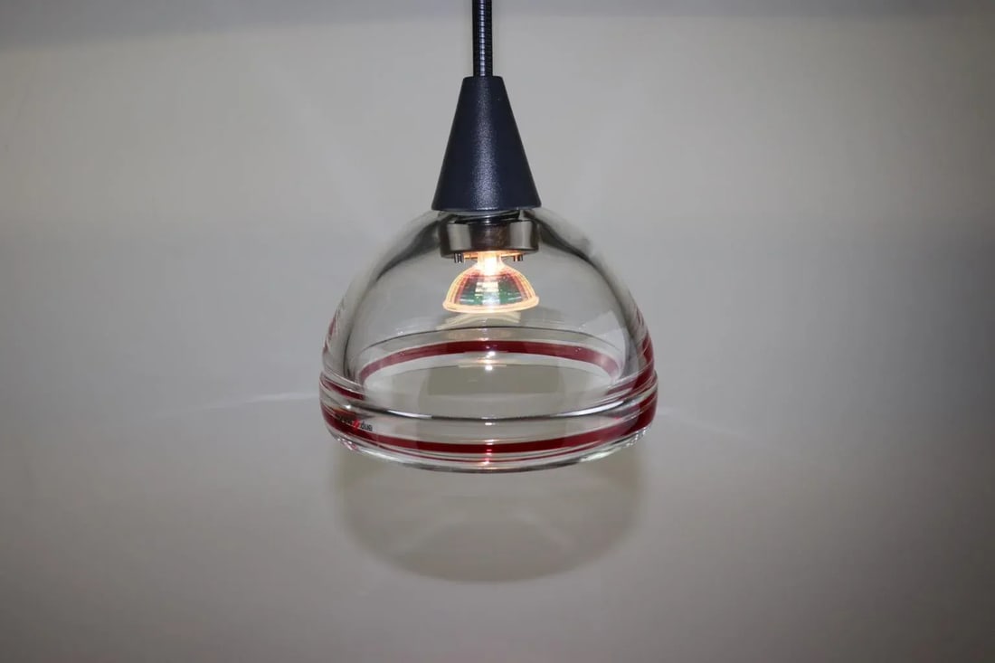 Rosanna Toso Mid-Century Modern Murano Pendant Lamp - 2
