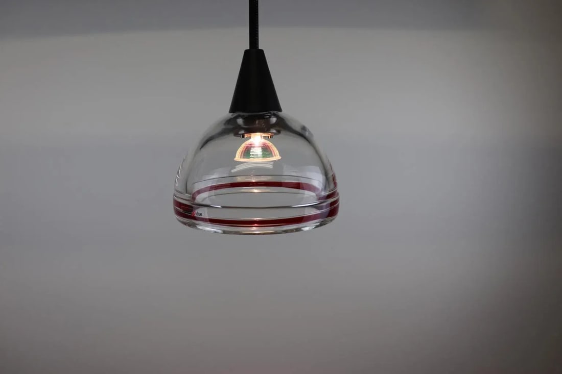 Rosanna Toso Mid-Century Modern Murano Pendant Lamp - 3