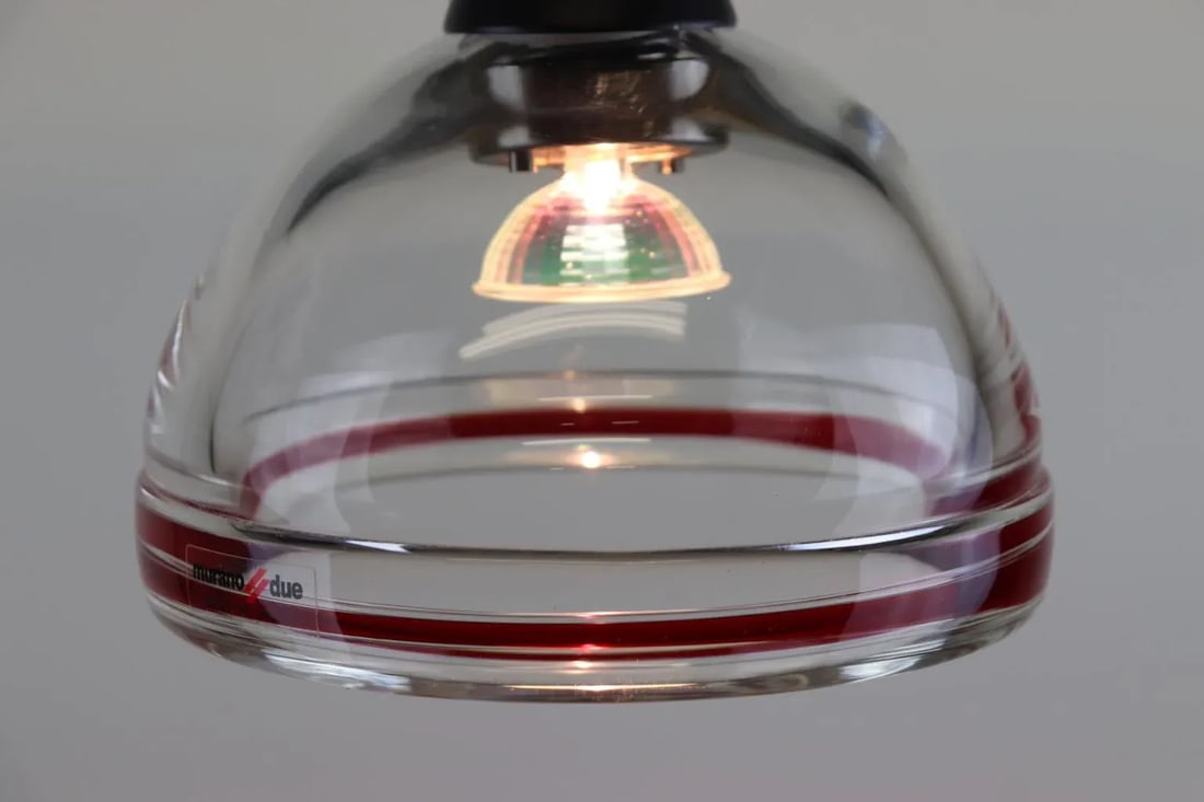 Rosanna Toso Mid-Century Modern Murano Pendant Lamp - 4