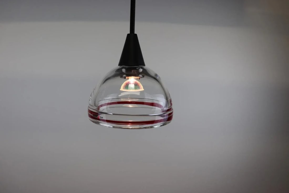 Rosanna Toso Mid-Century Modern Murano Pendant Lamp - 5