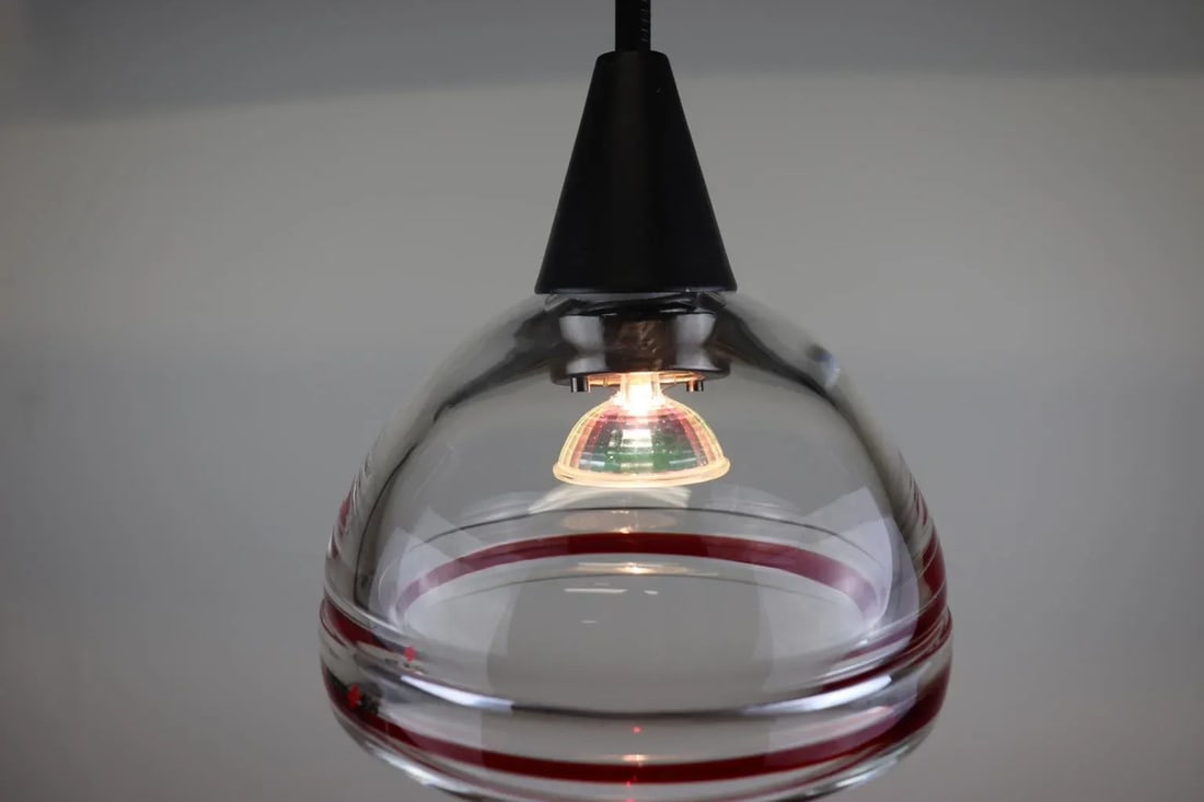 Rosanna Toso Mid-Century Modern Murano Pendant Lamp - 6
