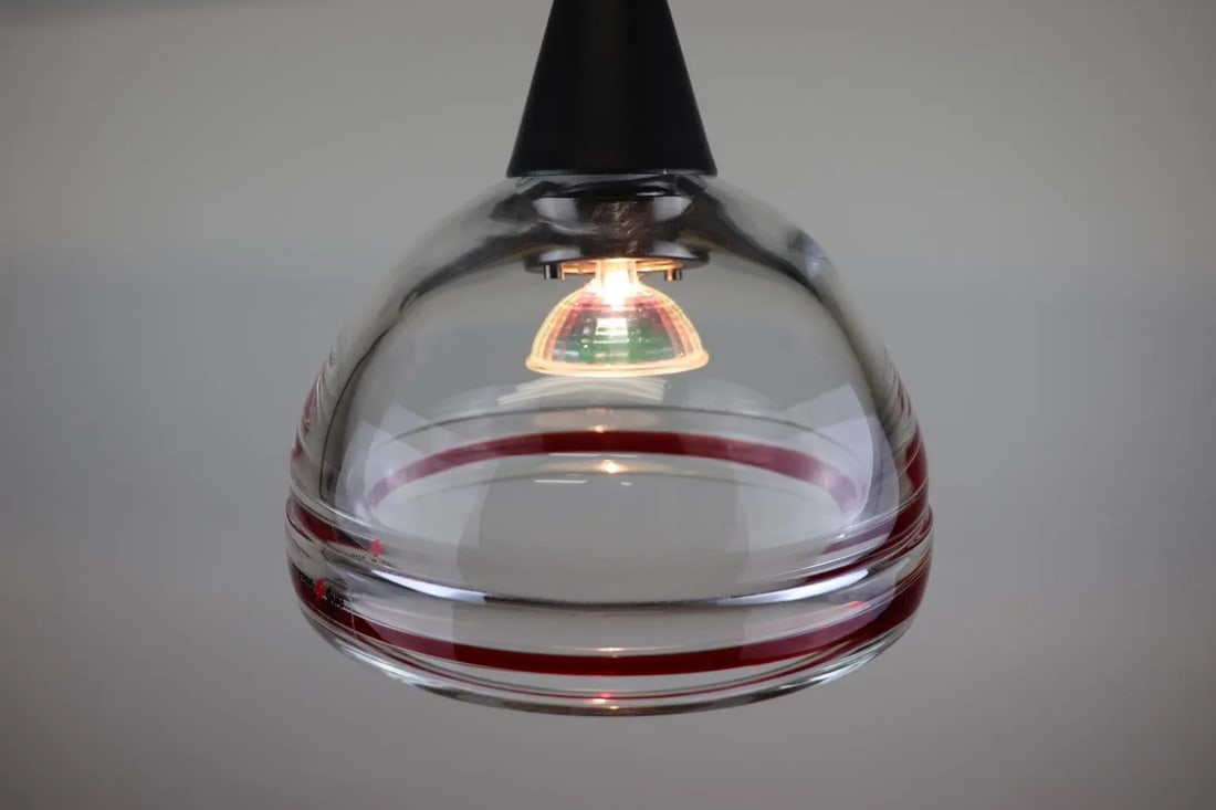 Rosanna Toso Mid-Century Modern Murano Pendant Lamp - 7