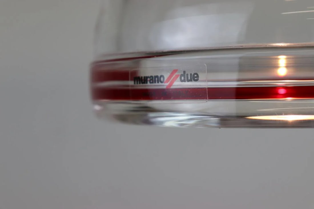 Rosanna Toso Mid-Century Modern Murano Pendant Lamp - 8