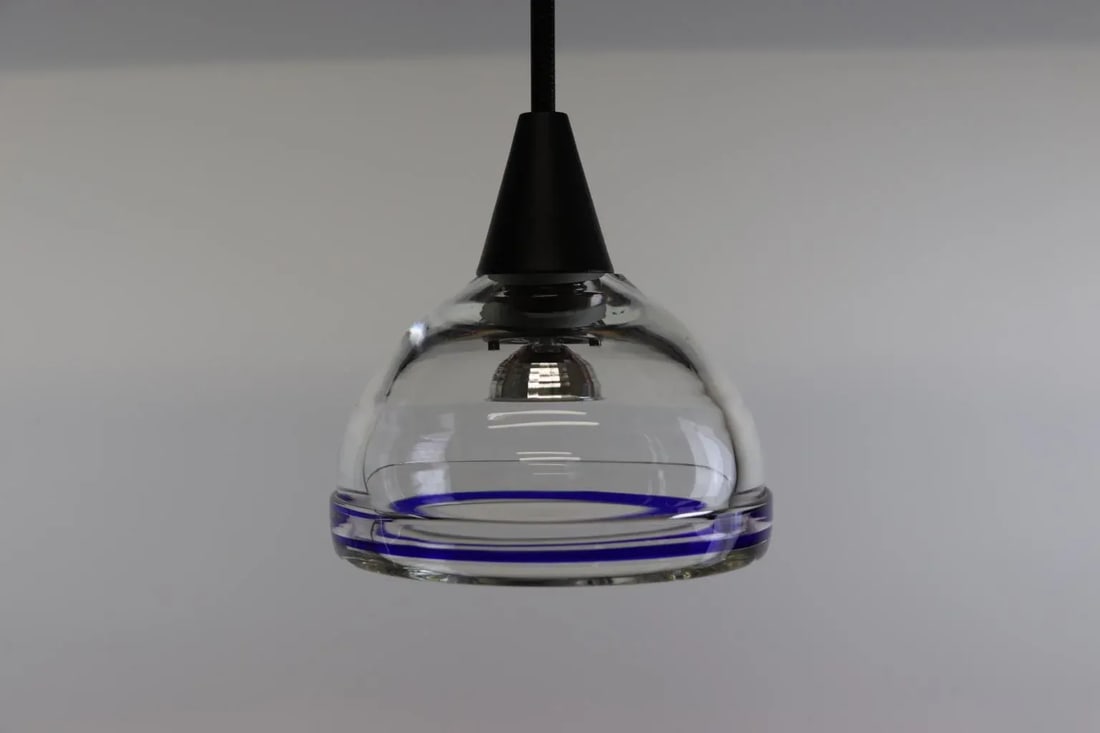 Paolo Crepax Mid-Century Modern Murano Pendant Lamp - 12