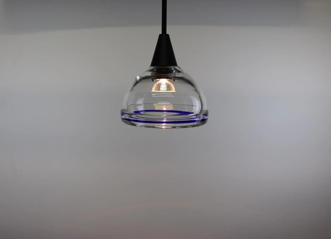 Paolo Crepax Mid-Century Modern Murano Pendant Lamp - 3