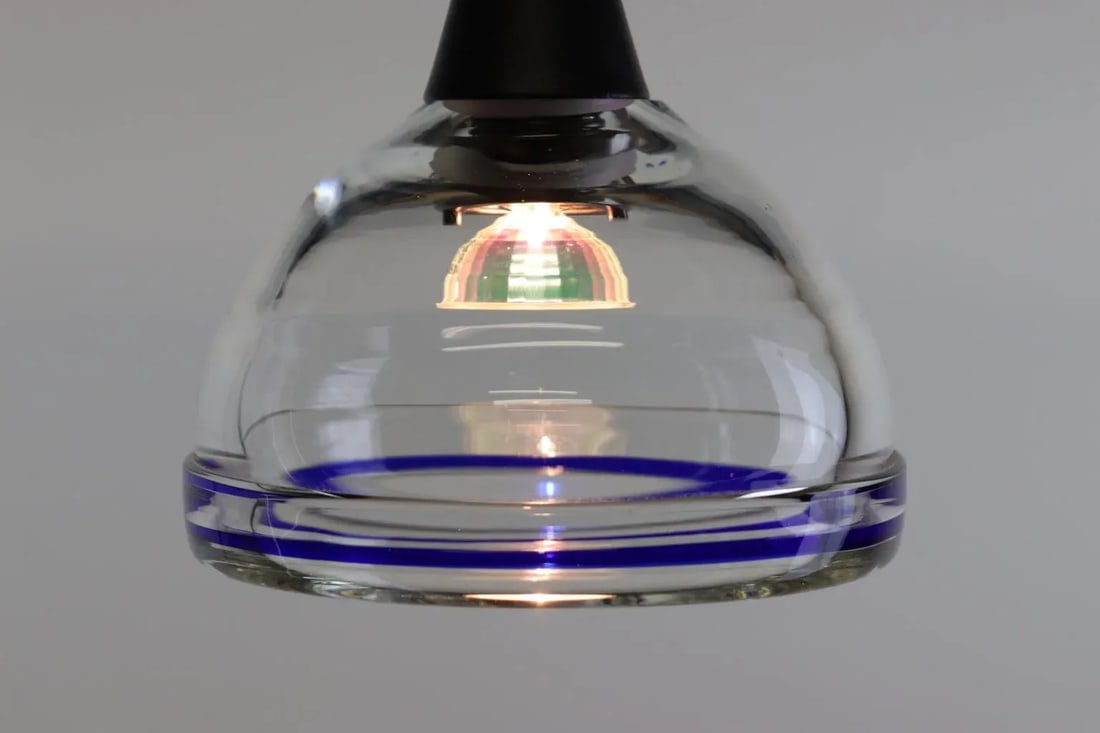 Paolo Crepax Mid-Century Modern Murano Pendant Lamp - 5