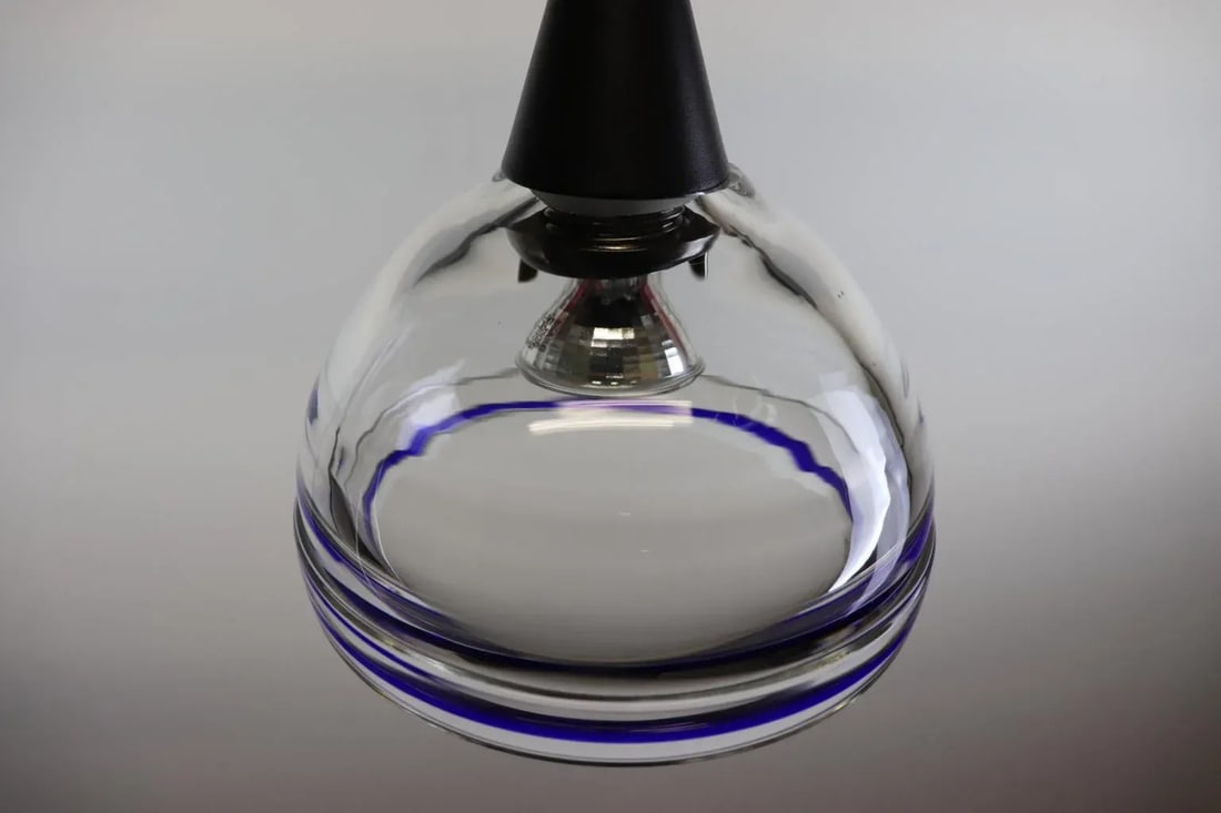 Paolo Crepax Mid-Century Modern Murano Pendant Lamp - 7