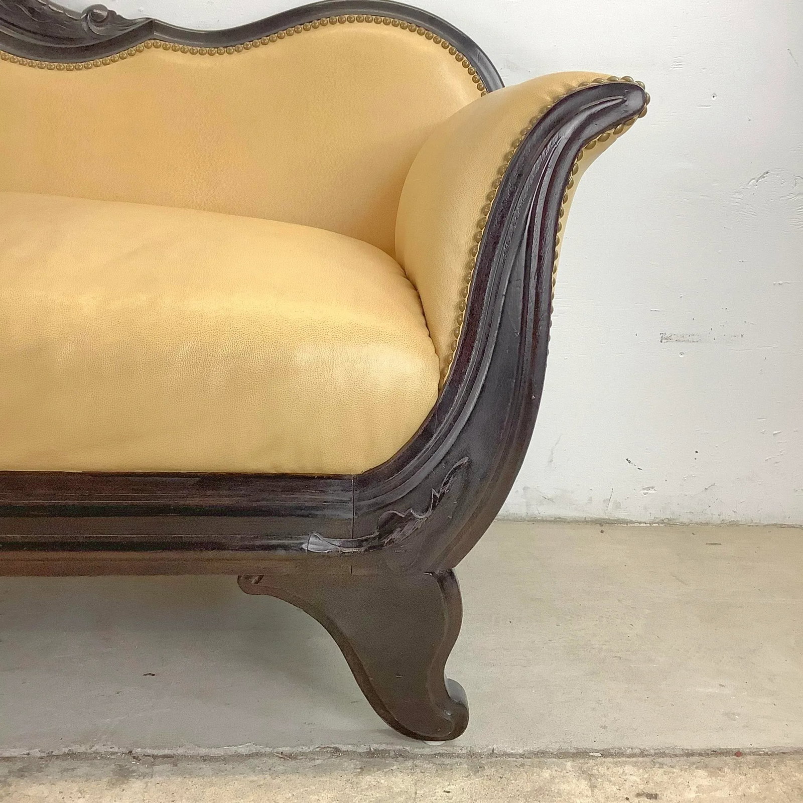 Antique Duncan Phyfe Style Empire Sofa - 10