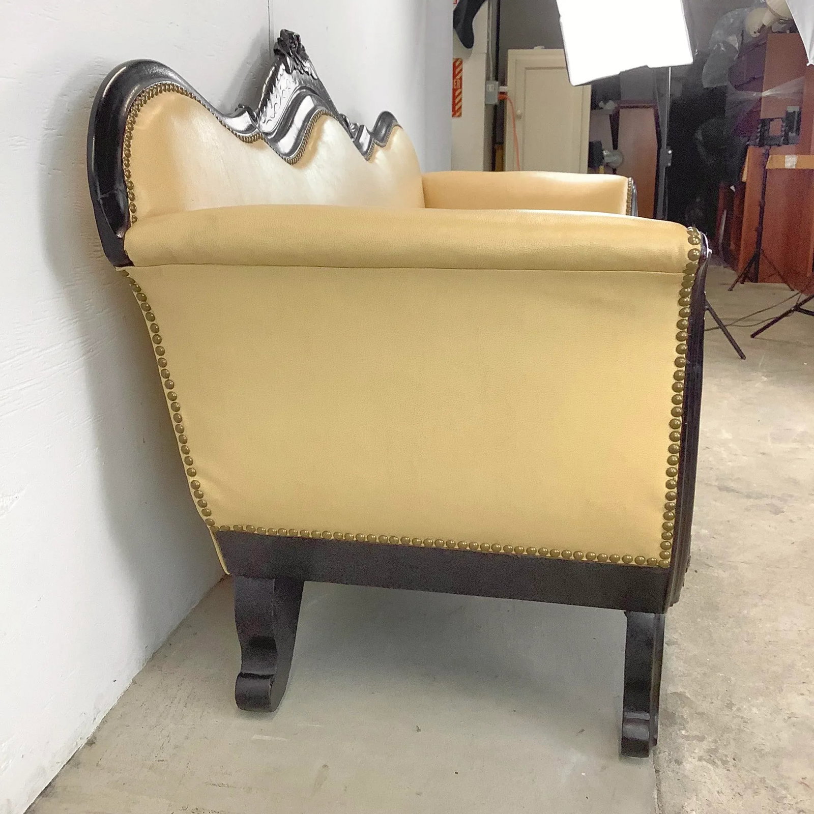 Antique Duncan Phyfe Style Empire Sofa - 5