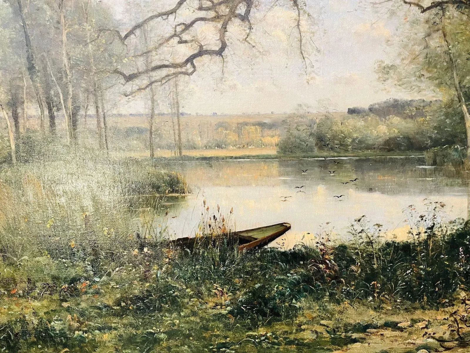 Louis Aime Japy "Springtime, Oil on Canvas, Monumental, Sotheby's Provenance - 10