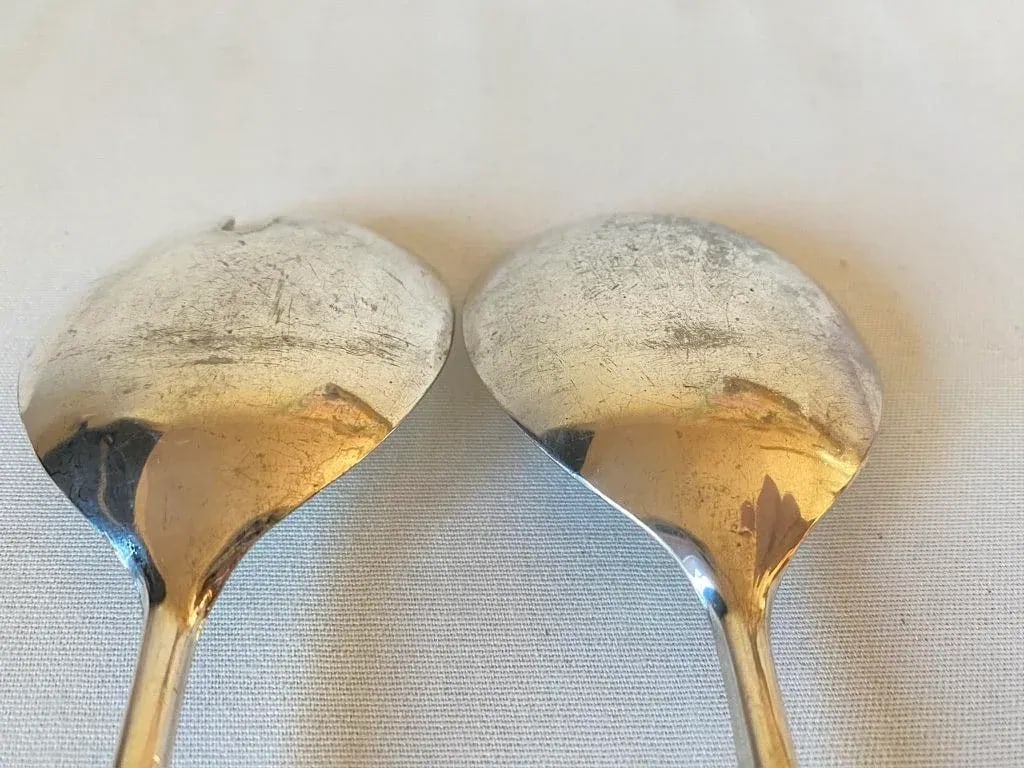 Mid 20th Century Italian Salad Serving Utensils- a Pair - 6