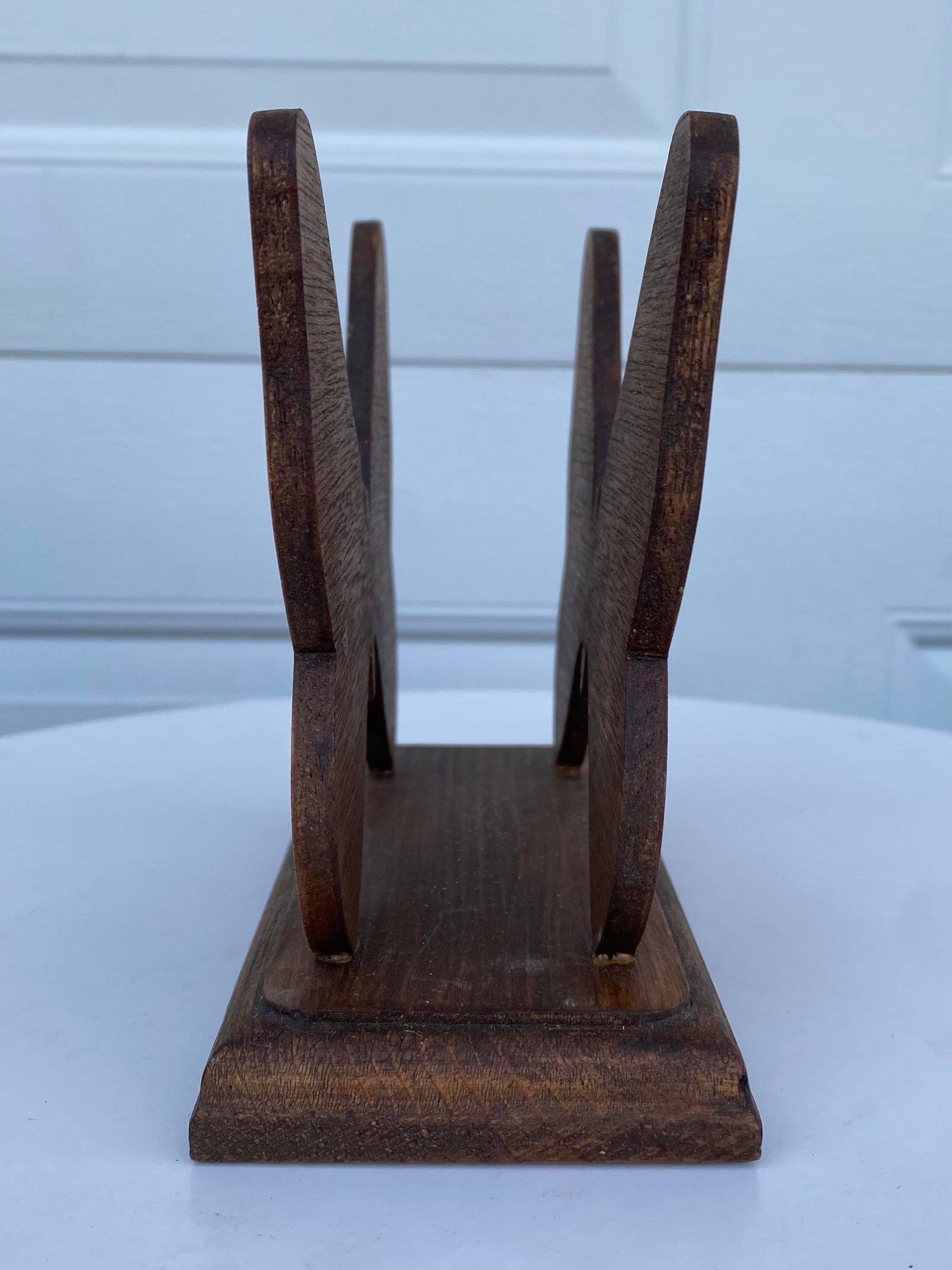 Late 20th Century Handmade Wooden Butterfly Letter Organizer - 4