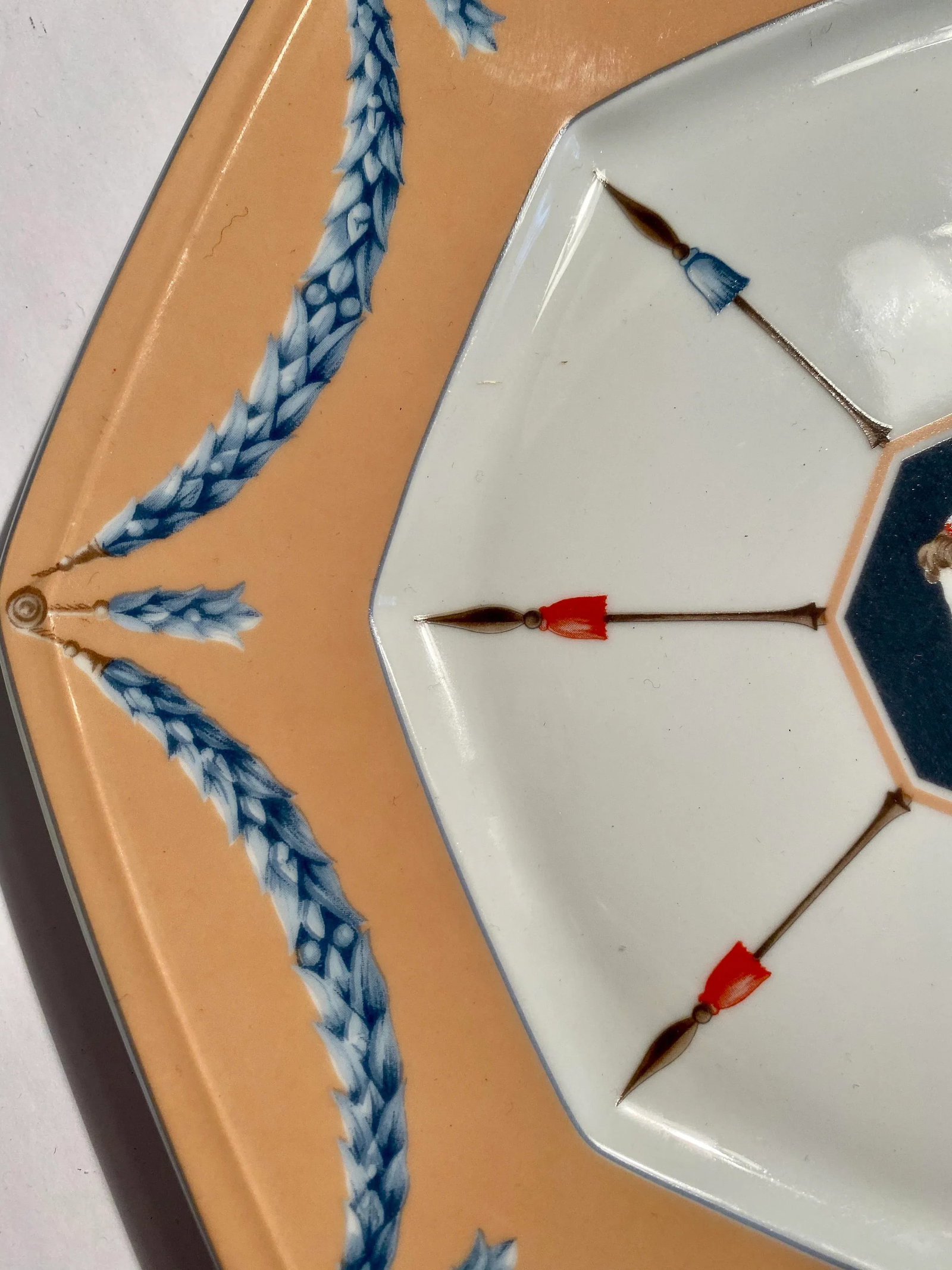 1980s Neoclassical Charles Field Haviland Limoges French Revolution Bicentennial Plates - a Pair - 4