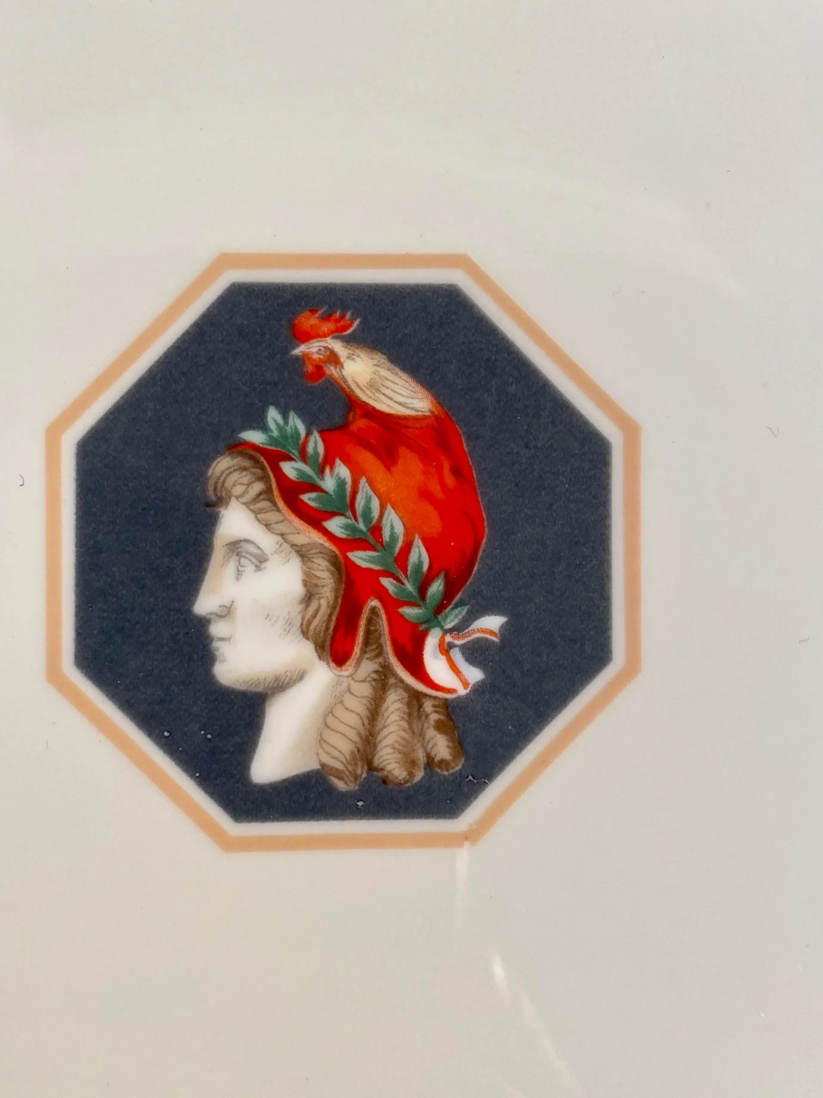 1980s Neoclassical Charles Field Haviland Limoges French Revolution Bicentennial Plates - a Pair - 7