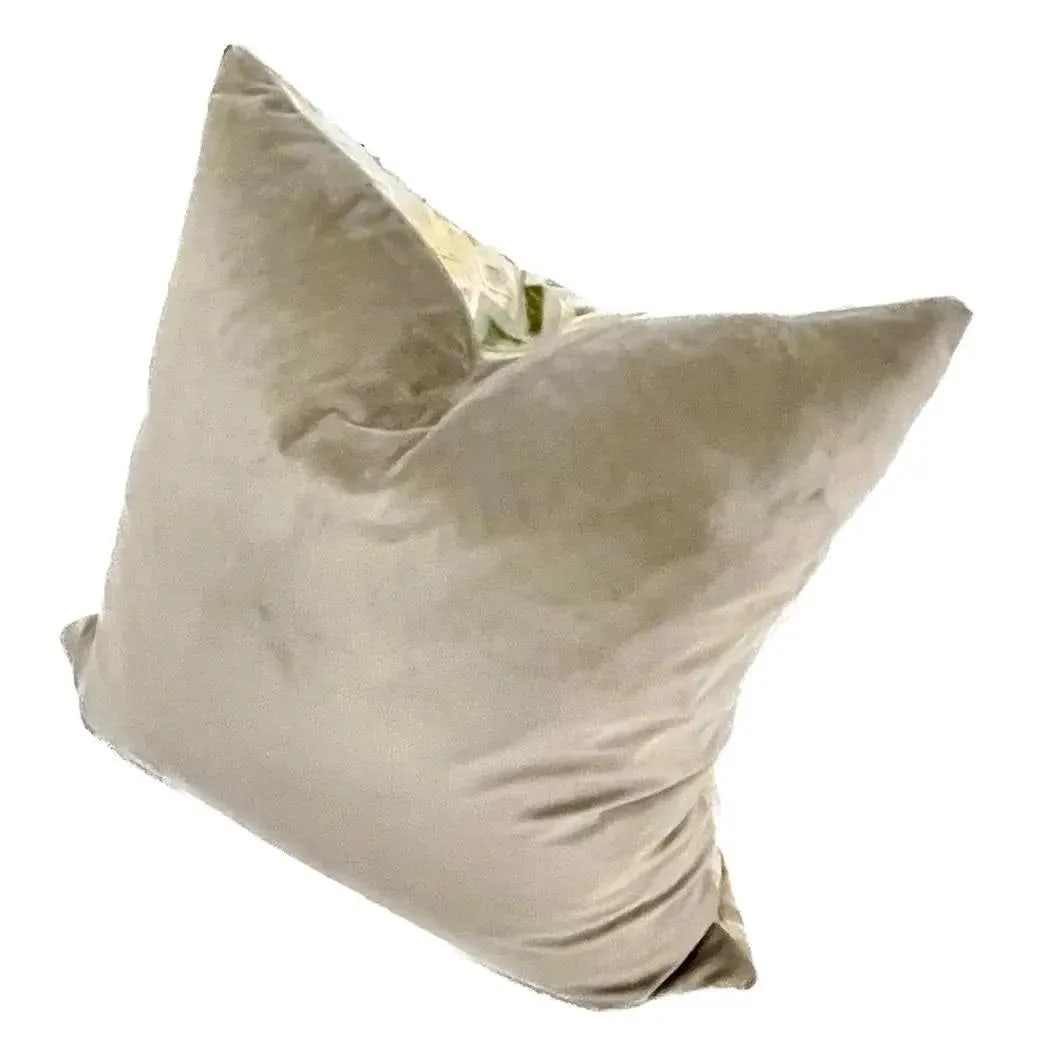 Late 20th Century Pair of Vintage Velvet Zig Zag Pattern Pillows - 9