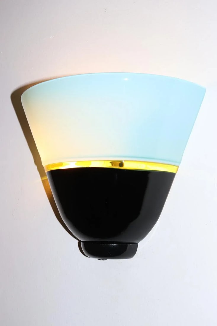 Mid-Century Modern Murano Glass Wall Sconce - 2
