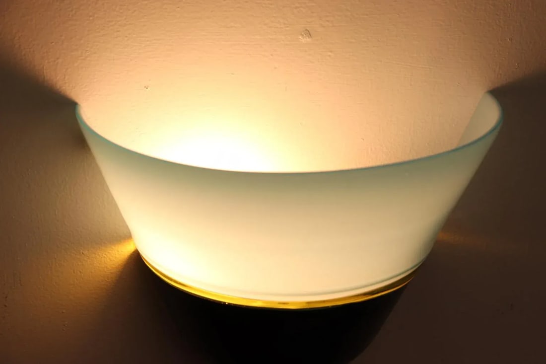 Mid-Century Modern Murano Glass Wall Sconce - 5