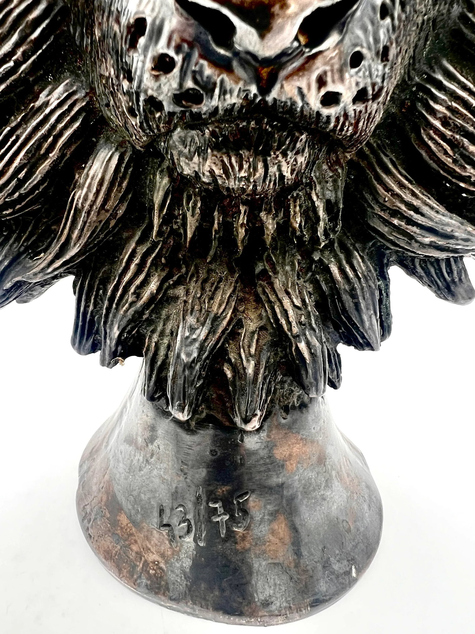 1980s Jean Marais, The Beast and the Beauty, Bronze Sculpture Signed. - 7