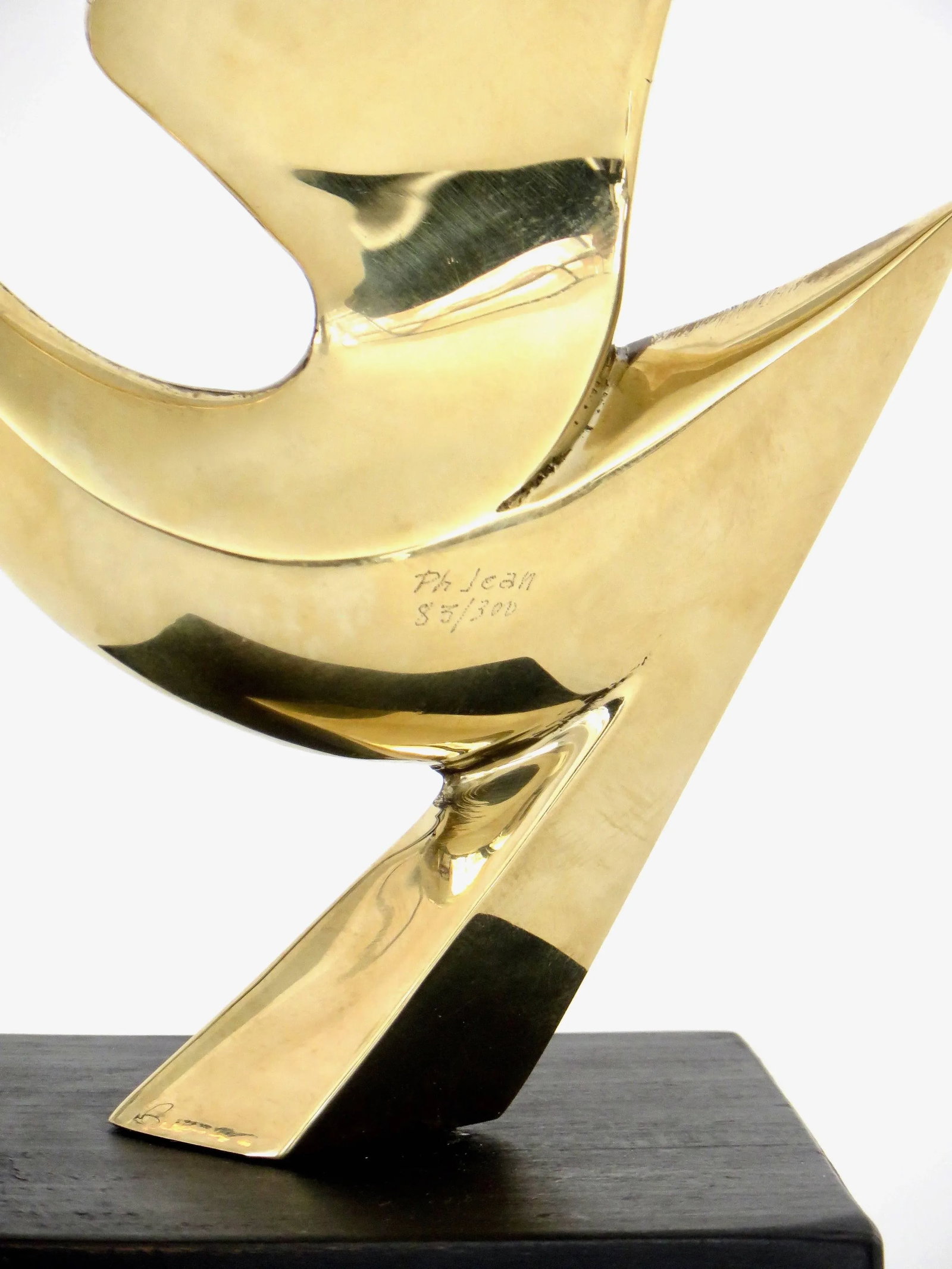 Philippe Jean Bronze Bird Sculpture Signed and Numbered 85/300 France circa 1960 - 10