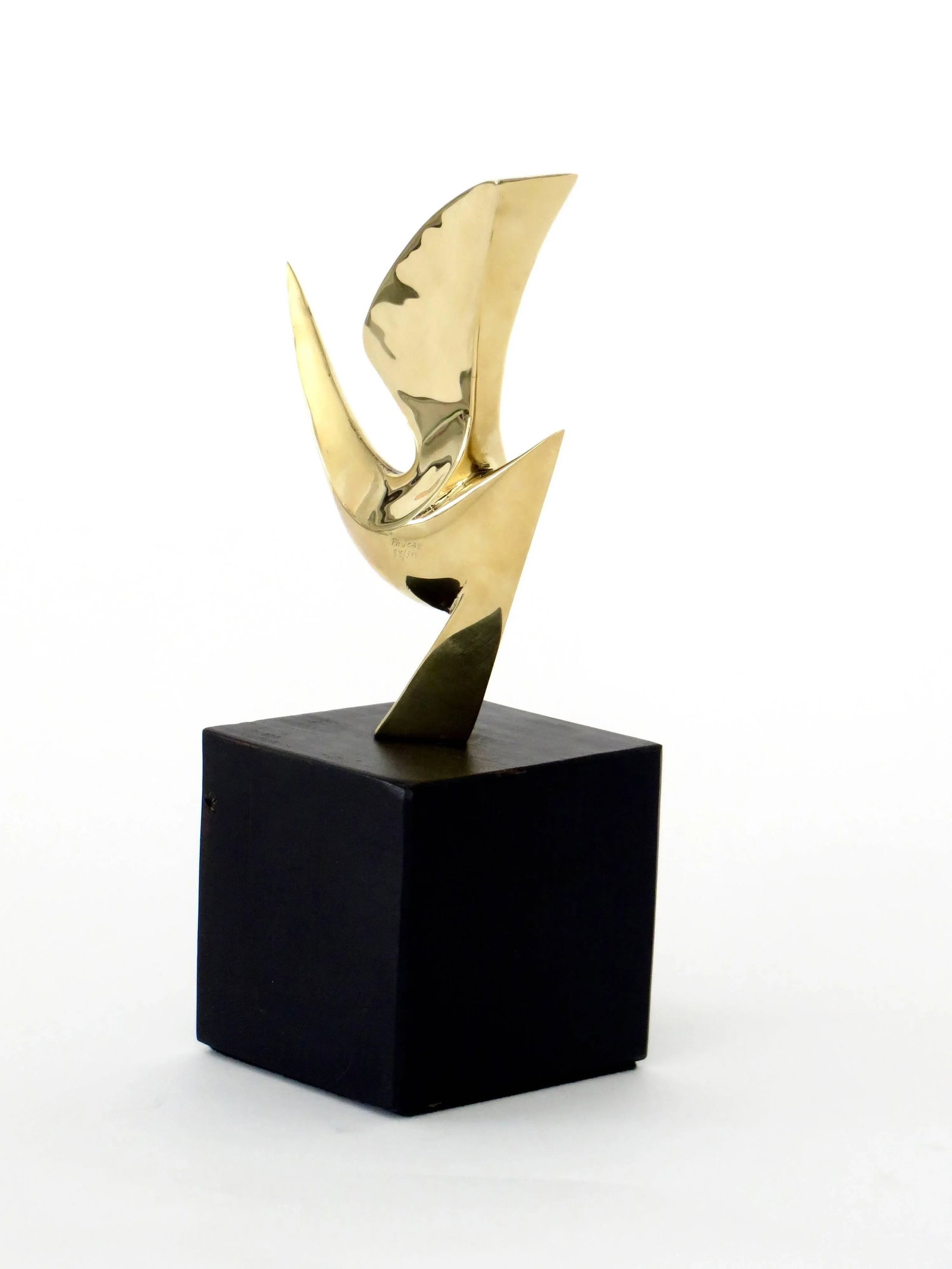 Philippe Jean Bronze Bird Sculpture Signed and Numbered 85/300 France circa 1960 - 3