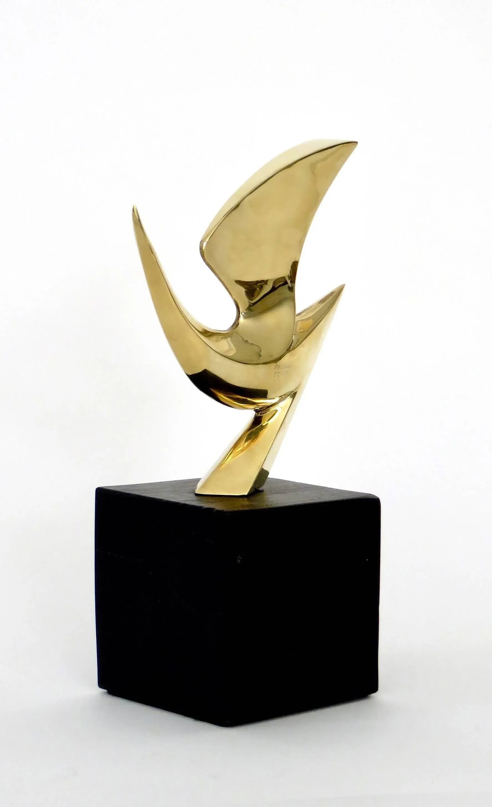 Philippe Jean Bronze Bird Sculpture Signed and Numbered 85/300 France circa 1960 - 6