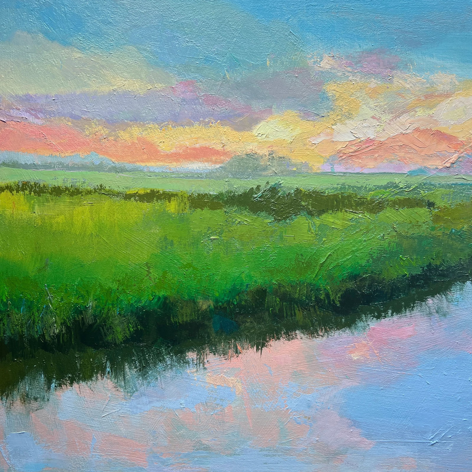 Breakthrough, Original Painting by Julia Lawing - 3