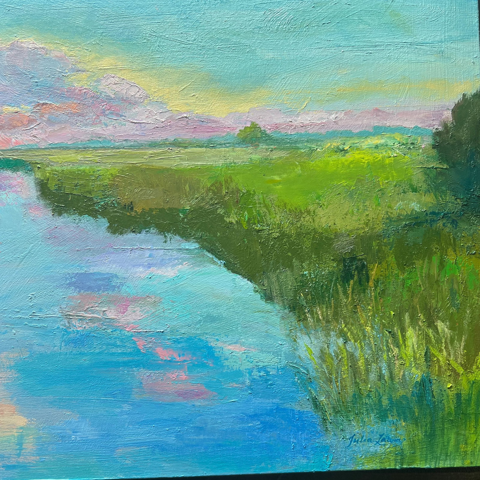 Breakthrough, Original Painting by Julia Lawing - 4