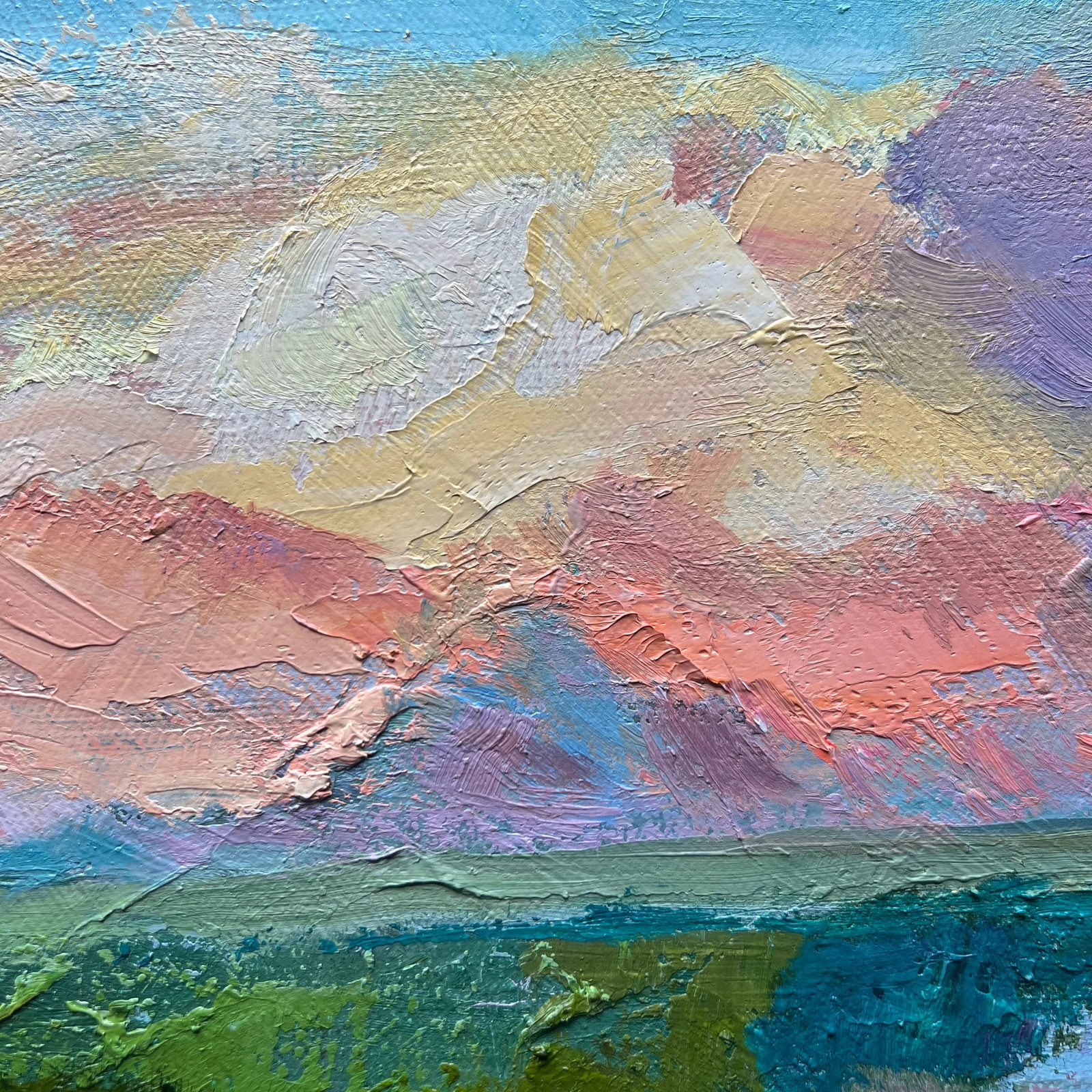 Breakthrough, Original Painting by Julia Lawing - 7