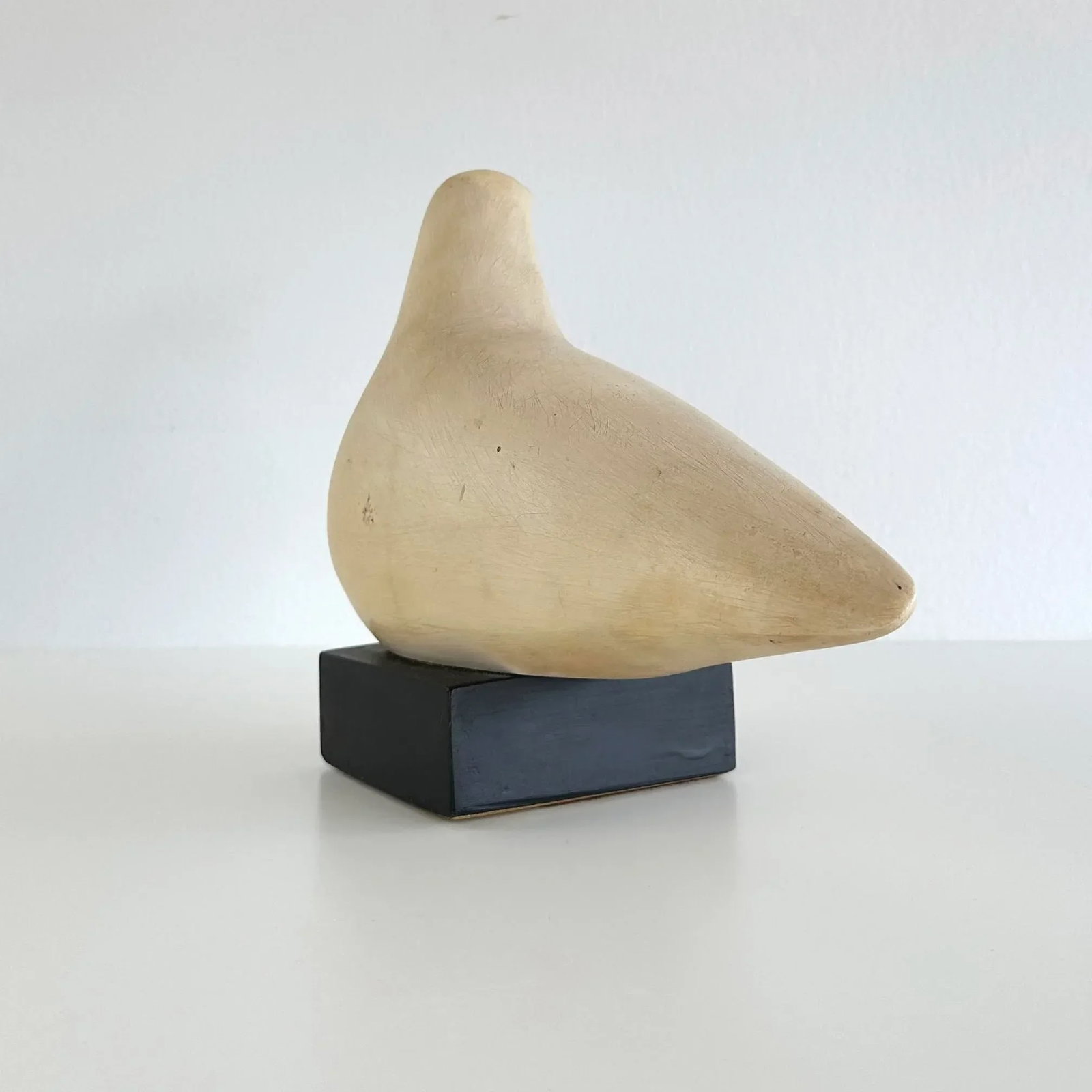 Cleo Hartwig (1907-1988) Signed Mid-Century "Peace Dove" Stone Sculpture - 10