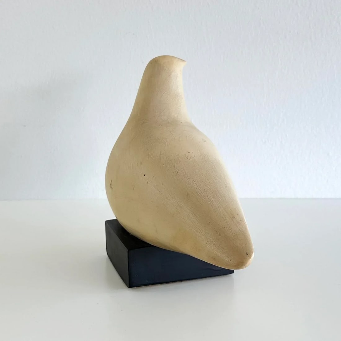 Cleo Hartwig (1907-1988) Signed Mid-Century "Peace Dove" Stone Sculpture - 2
