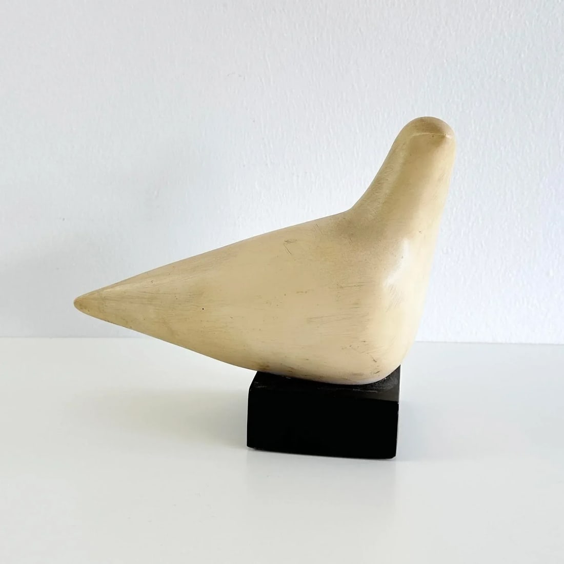 Cleo Hartwig (1907-1988) Signed Mid-Century "Peace Dove" Stone Sculpture - 3