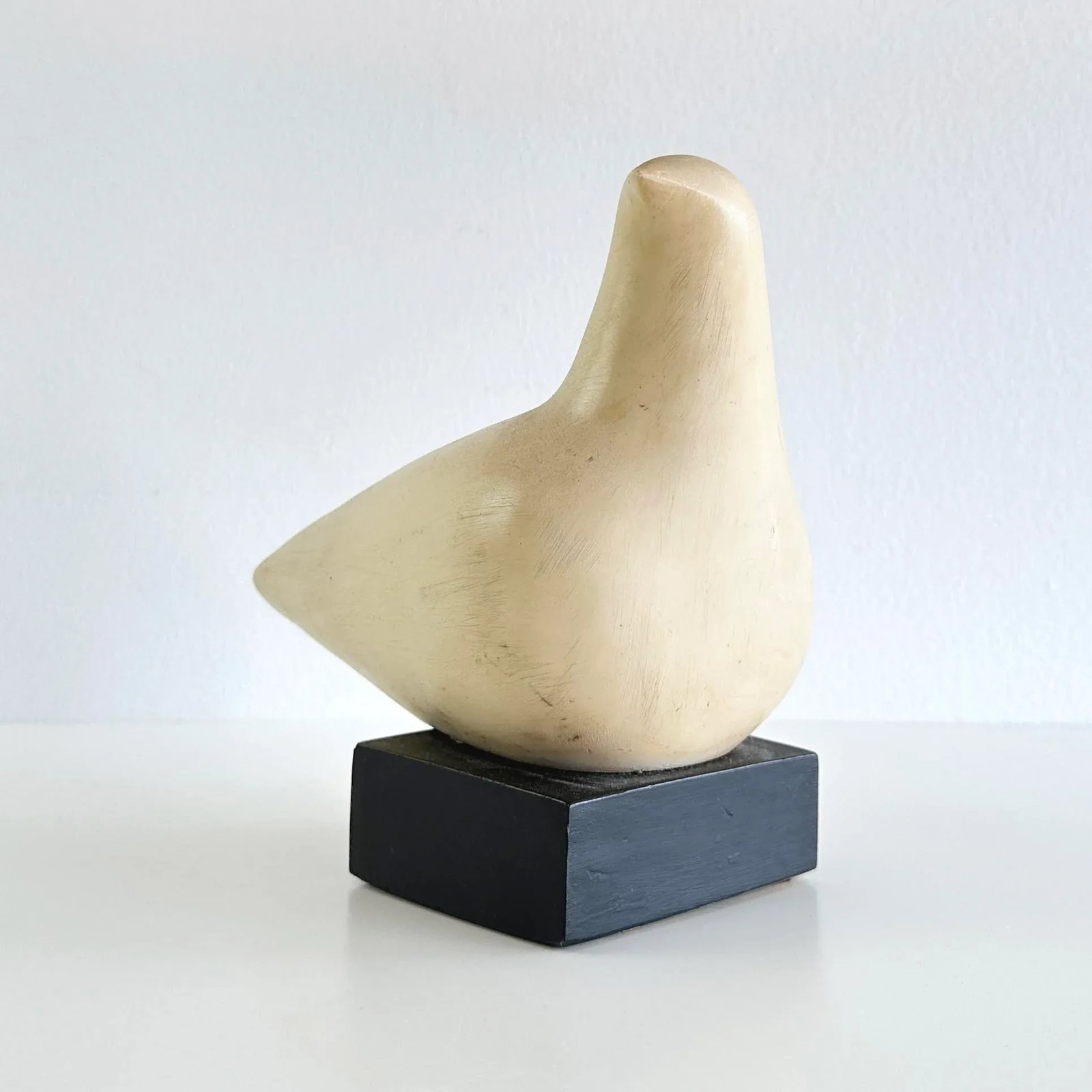 Cleo Hartwig (1907-1988) Signed Mid-Century "Peace Dove" Stone Sculpture - 6