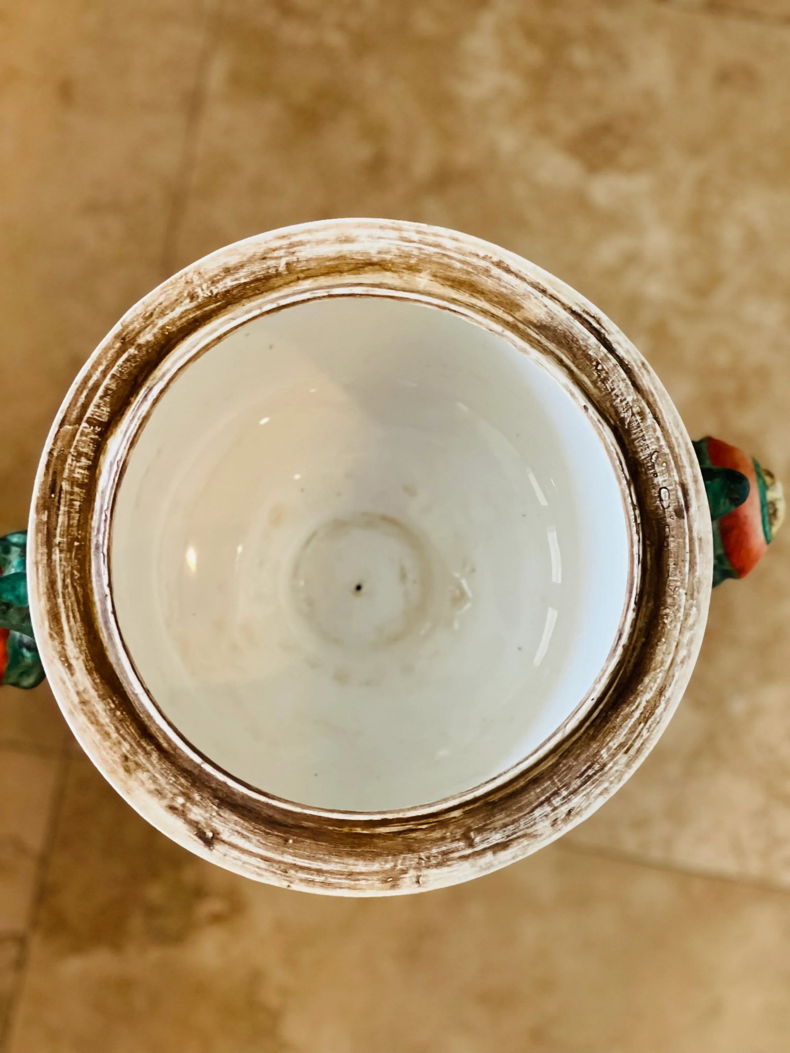 Early 20th Century Large Lidded Ginger Jar - 6