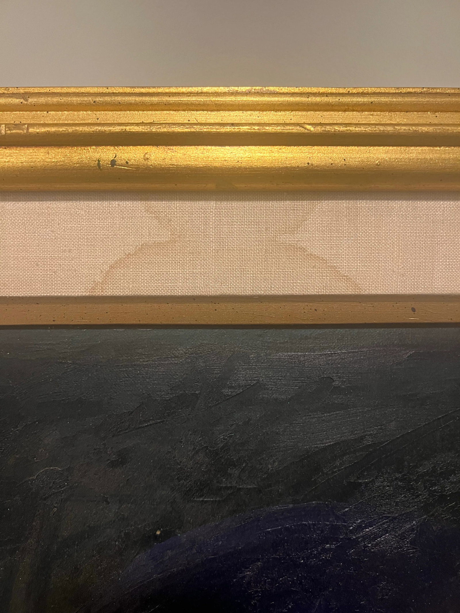 Milton Resnick (1917-2004), Postmodern, Abstract Oil on Canvas, Original Frame, Signed, Dated - 5