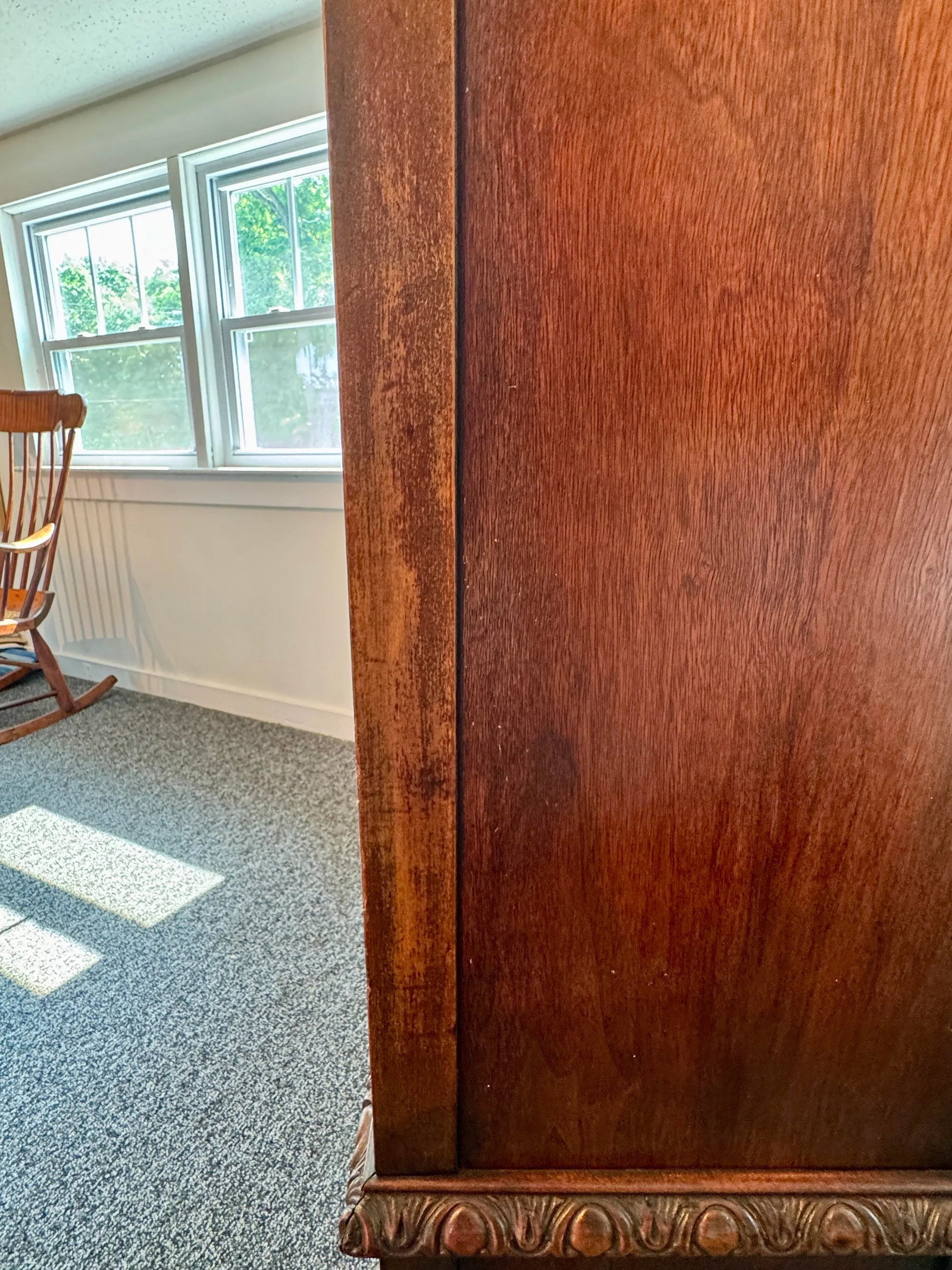 1920s Parfitt Furniture Company Glass Door Cabinet - 16