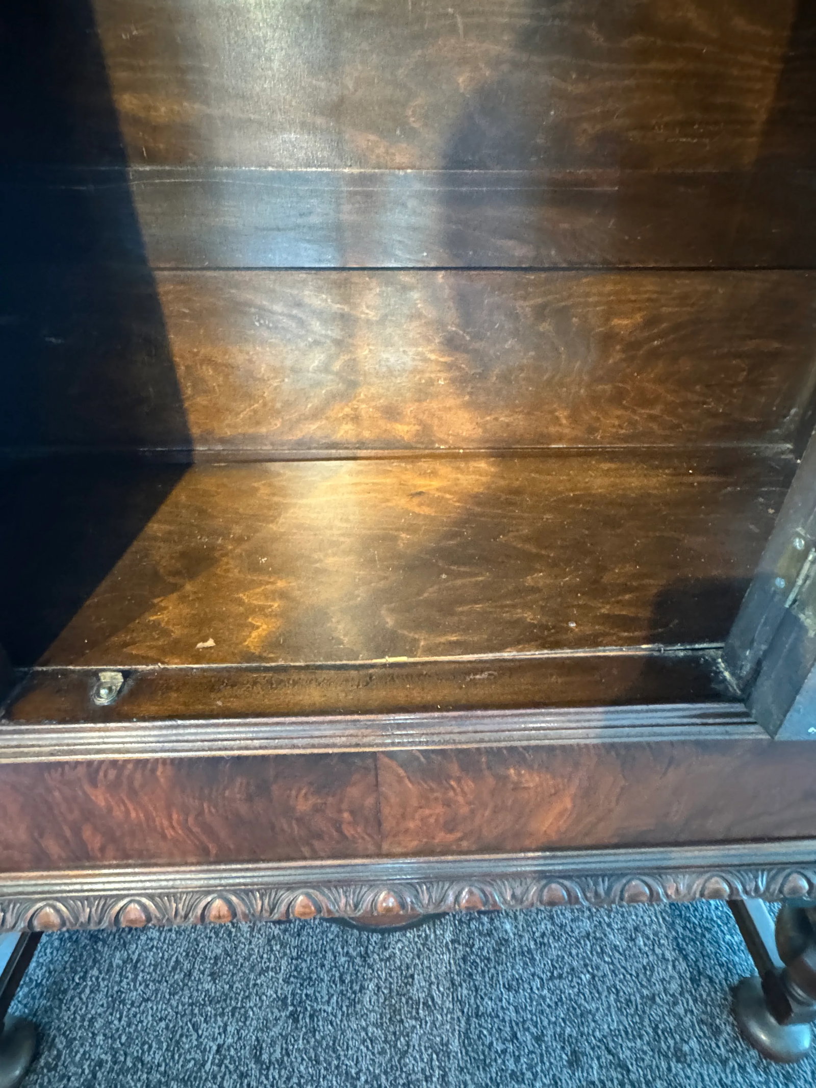 1920s Parfitt Furniture Company Glass Door Cabinet - 17