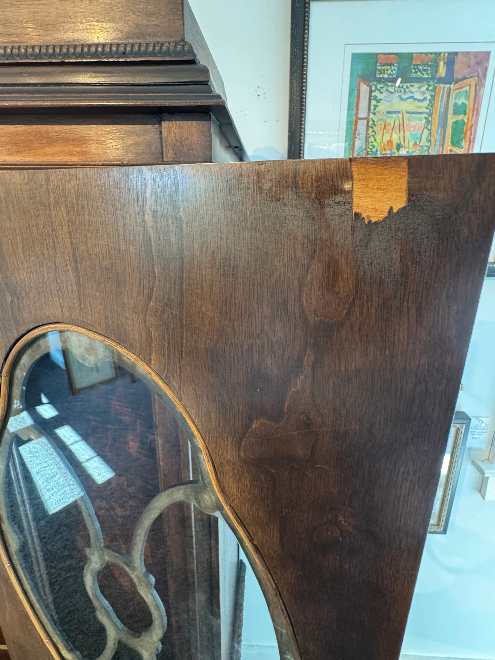 1920s Parfitt Furniture Company Glass Door Cabinet - 8