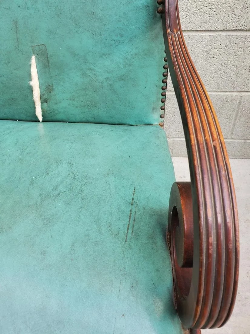 1940s Chairs With Curved Arms, a Pair - 9