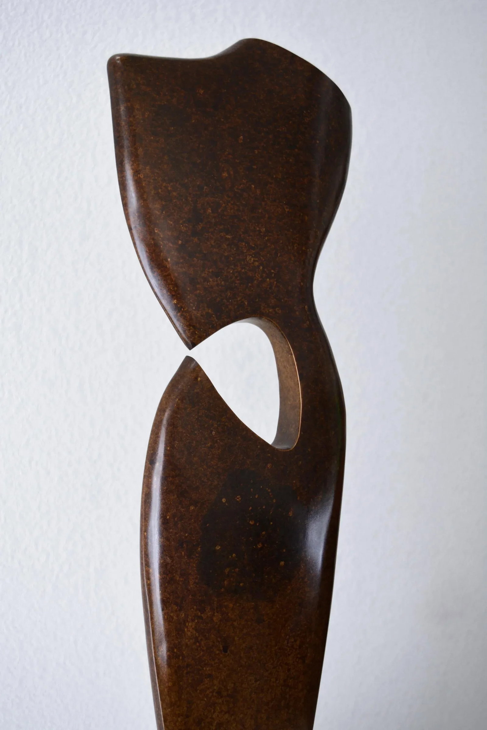 Matt Gil Post Modern Bronze Abstract Sculpture Signed - 2