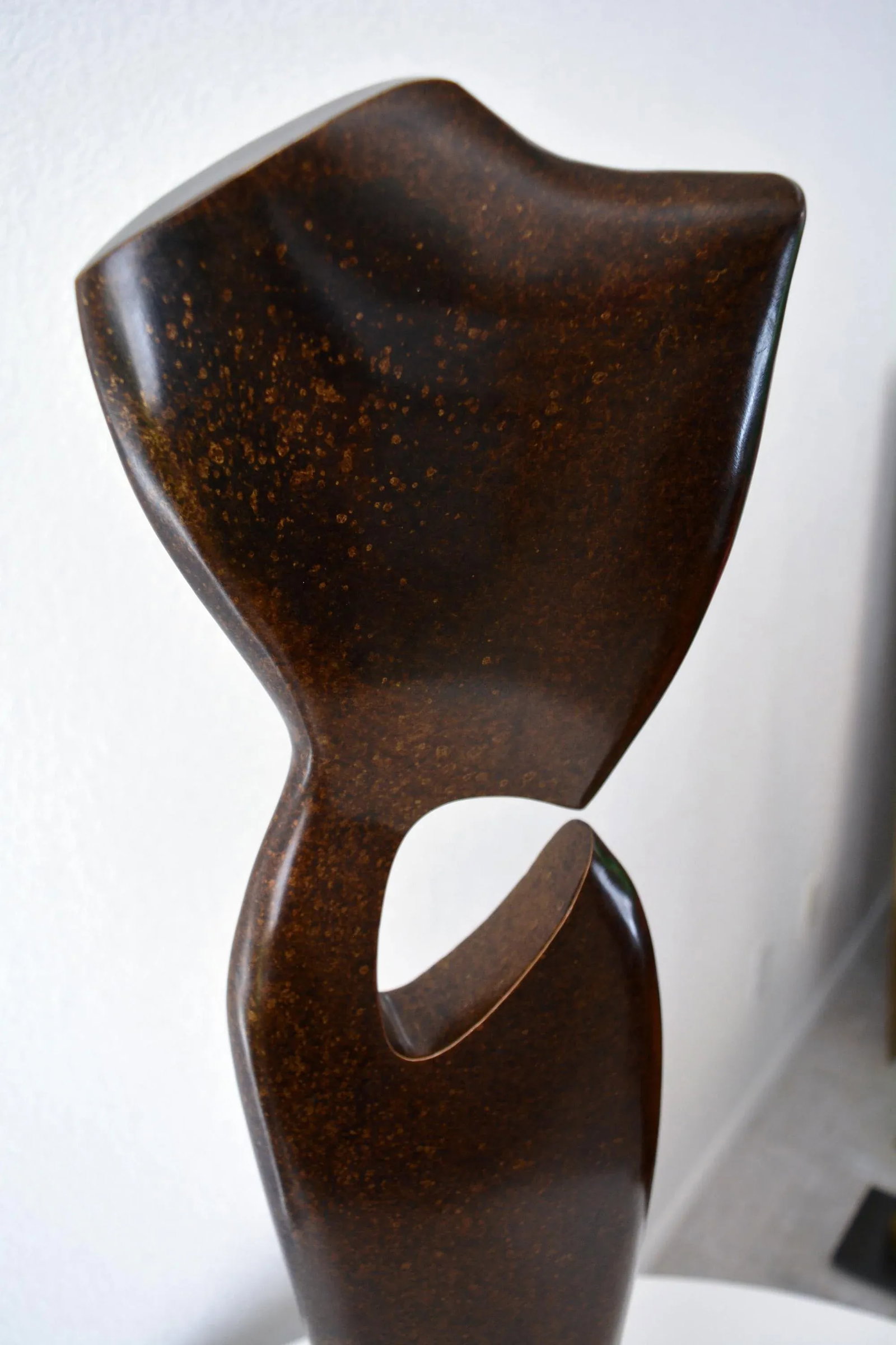 Matt Gil Post Modern Bronze Abstract Sculpture Signed - 6