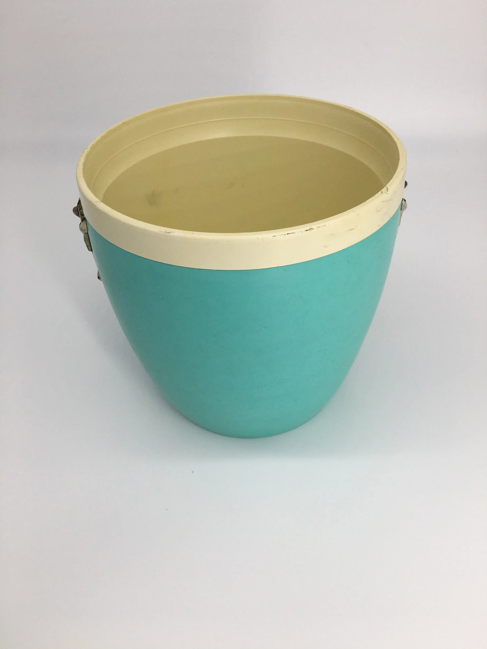 Mid 20th Century Teal Longhorn Ice Bucket - 5