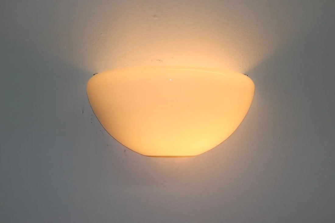 1990s Modern Murano Glass Wall Lamp - 4