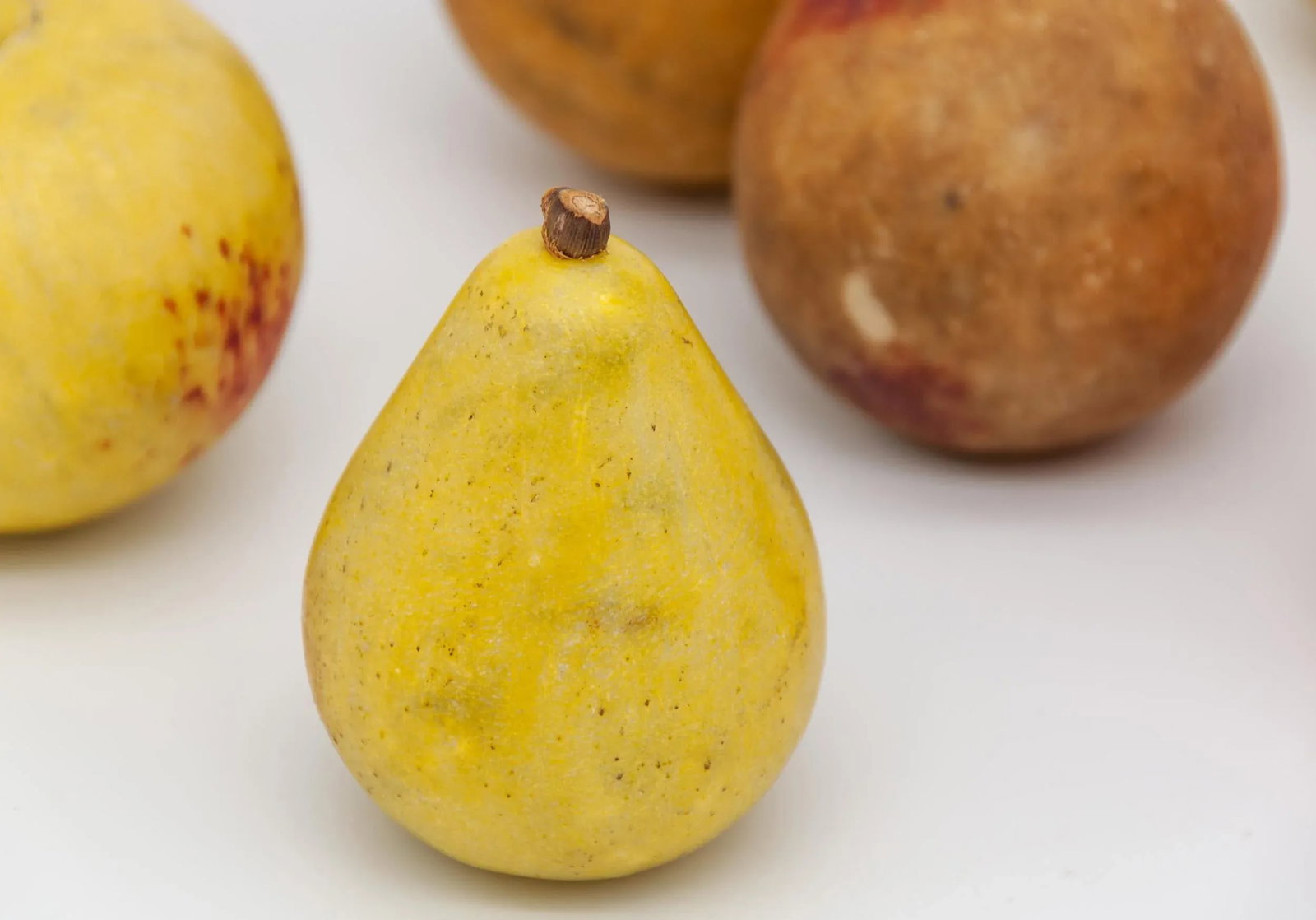 Mid 20th Century Unpolished Stone Fruit - 8 Pieces - 2