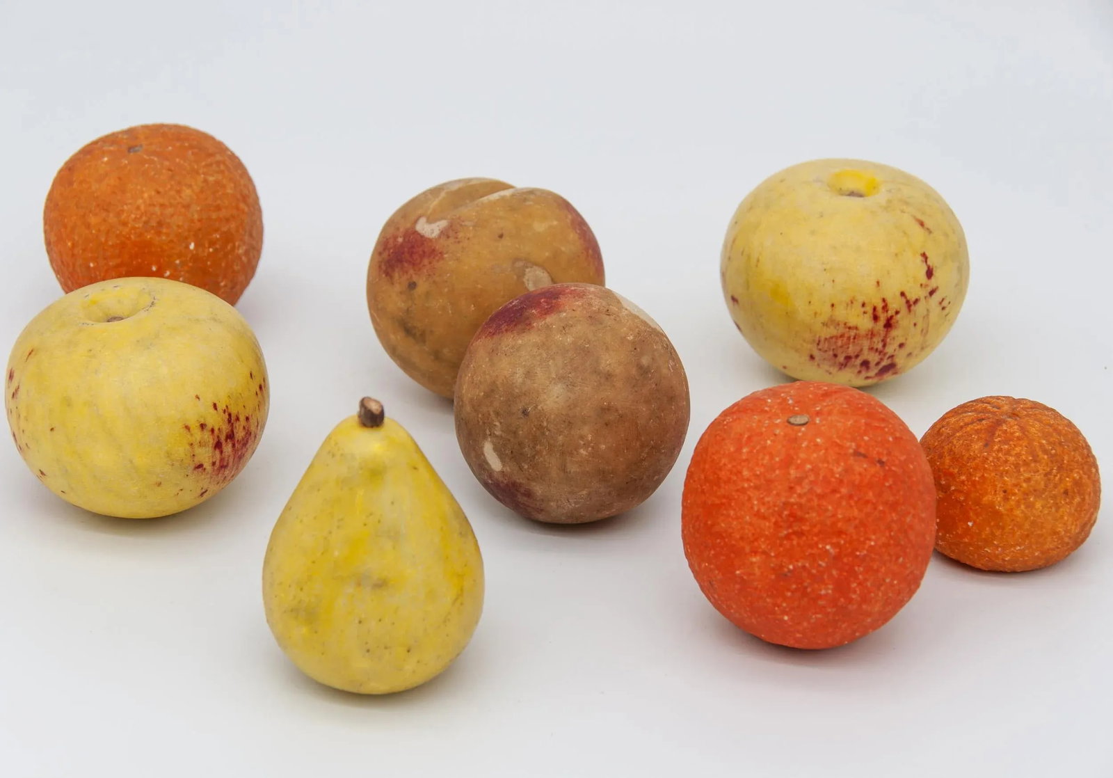Mid 20th Century Unpolished Stone Fruit - 8 Pieces - 3