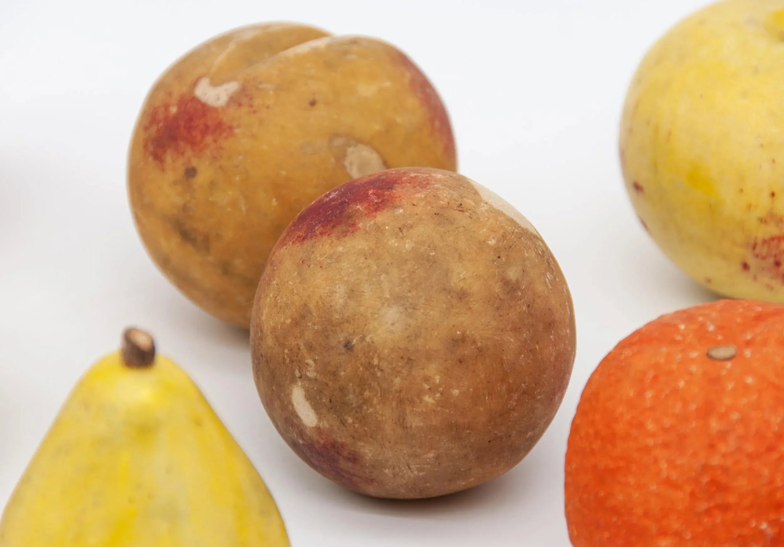 Mid 20th Century Unpolished Stone Fruit - 8 Pieces - 4