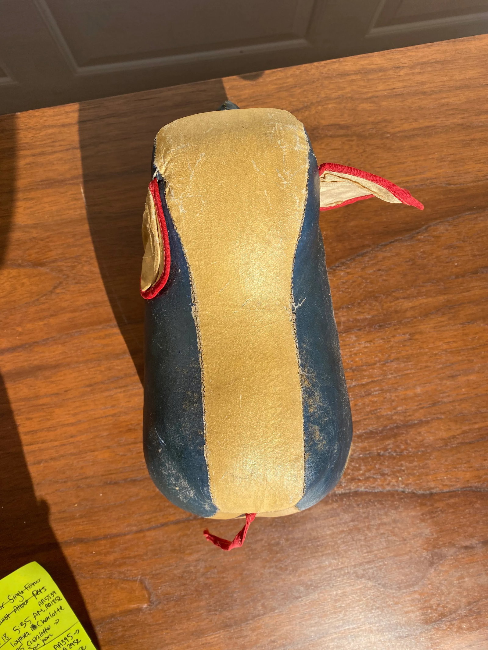 Mid 20th Century Stuffed & Painted Canvas Elephant - 6
