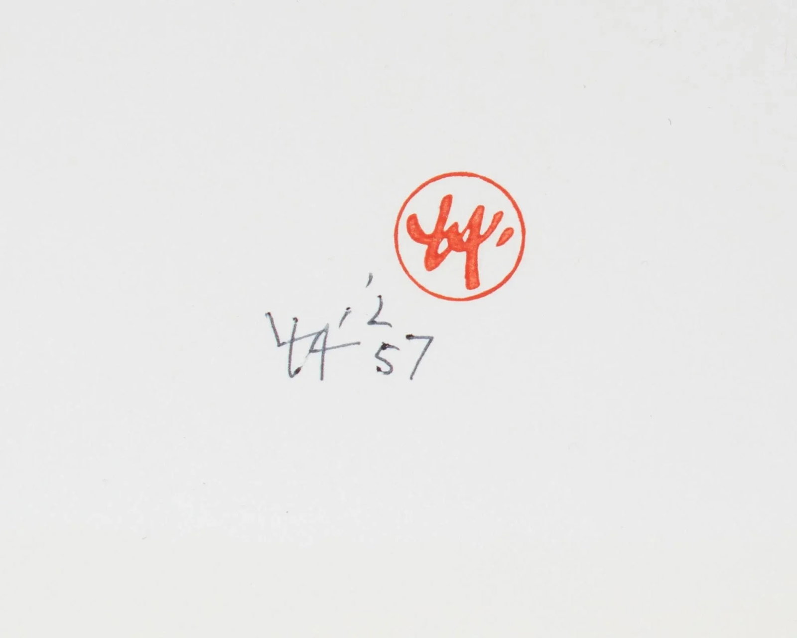 1957 Calligraphic Pen and Ink Drawing by Ulfert Wilke - 4